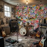 Fotomurales: StickerBomb mural 15