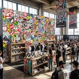 Fotomurales: StickerBomb mural 20