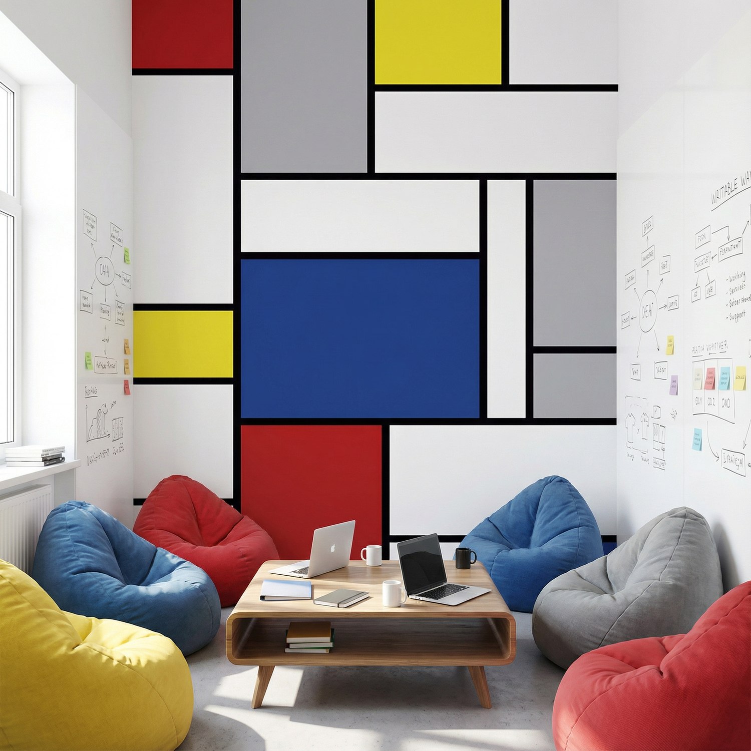 Fotomurales: Piet Mondrian