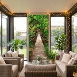 Fotomurales: Puente en el Amazonas 17