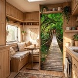 Fotomurales: Puente en el Amazonas 5