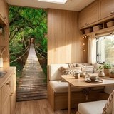 Fotomurales: Puente en el Amazonas 6