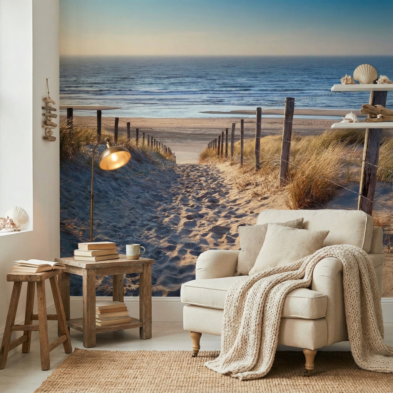 Fotomurales: Camino a la playa