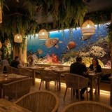 Fotomurales: Panor&aacute;mica bajo el mar 5