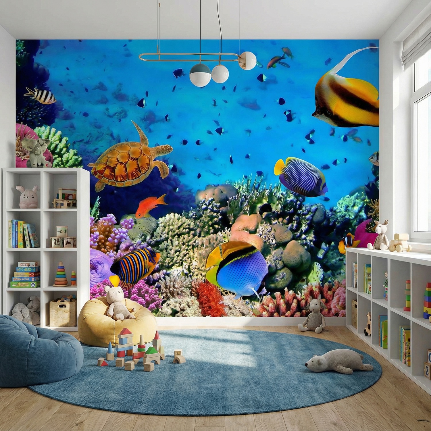 Fotomurales: Colores bajo el mar