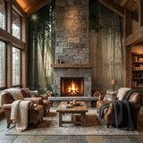 Fotomurales: Resplandor en el bosque 13