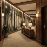 Fotomurales: Resplandor en el bosque 3