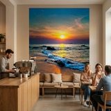 Fotomurales: Profundo atardecer