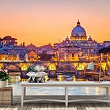 Fotomurales: Puente de Sant Angelo, Roma 2