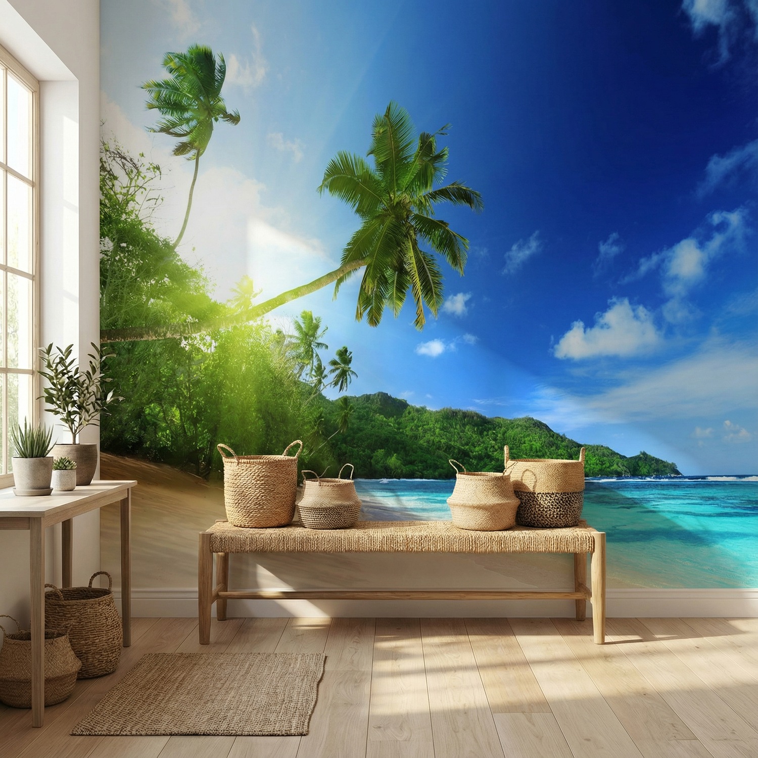 Fotomurales: Playa cubana