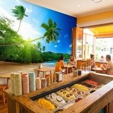 Fotomurales: Playa cubana 15