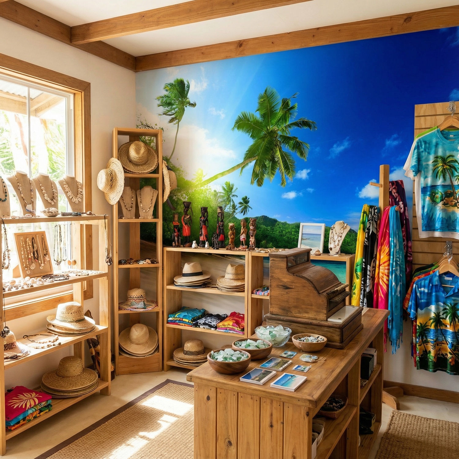 Fotomurales: Playa cubana