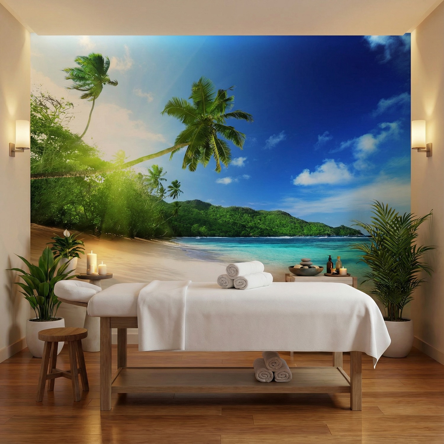 Fotomurales: Playa cubana