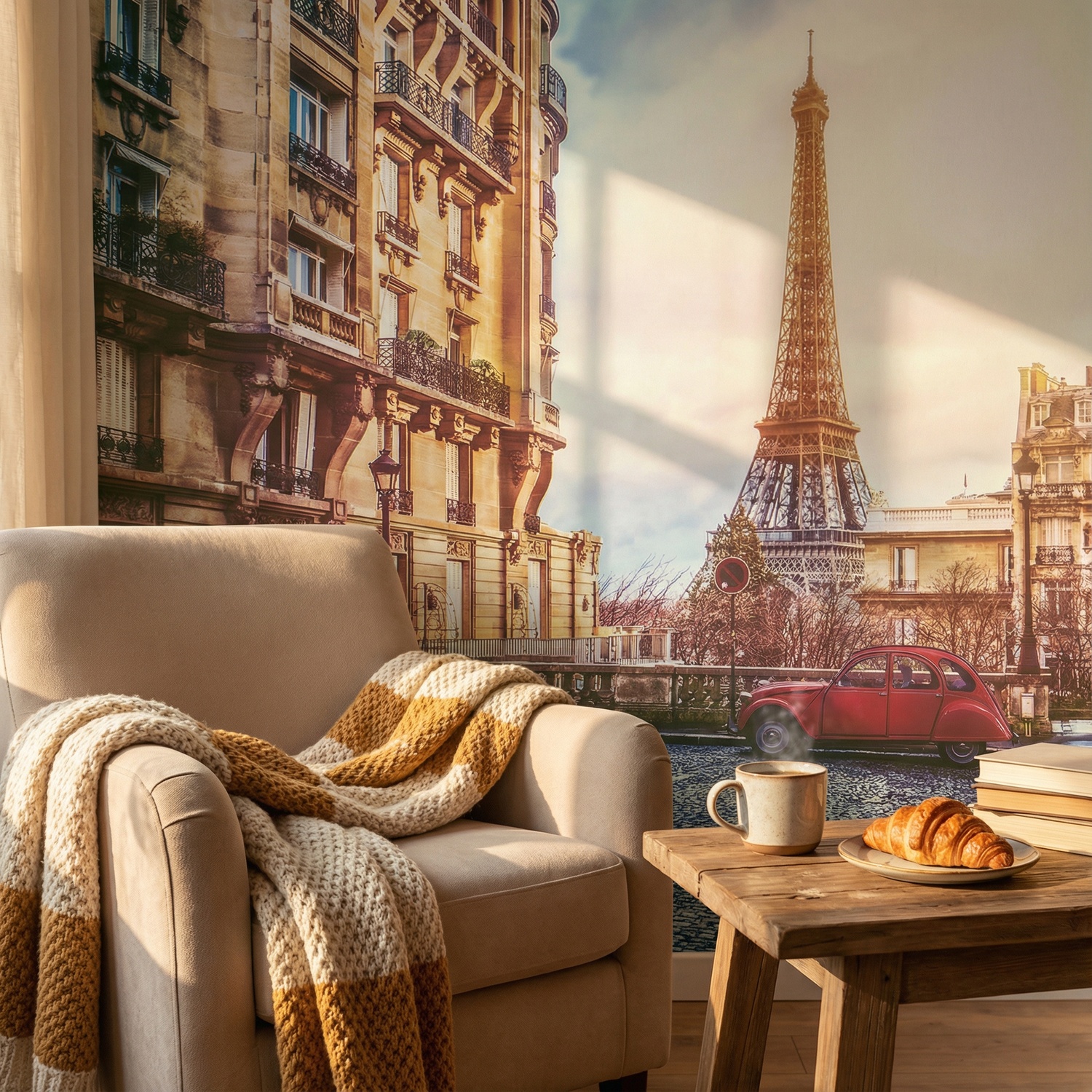 Fotomurales: Barrio antiguo de Par&iacute;s