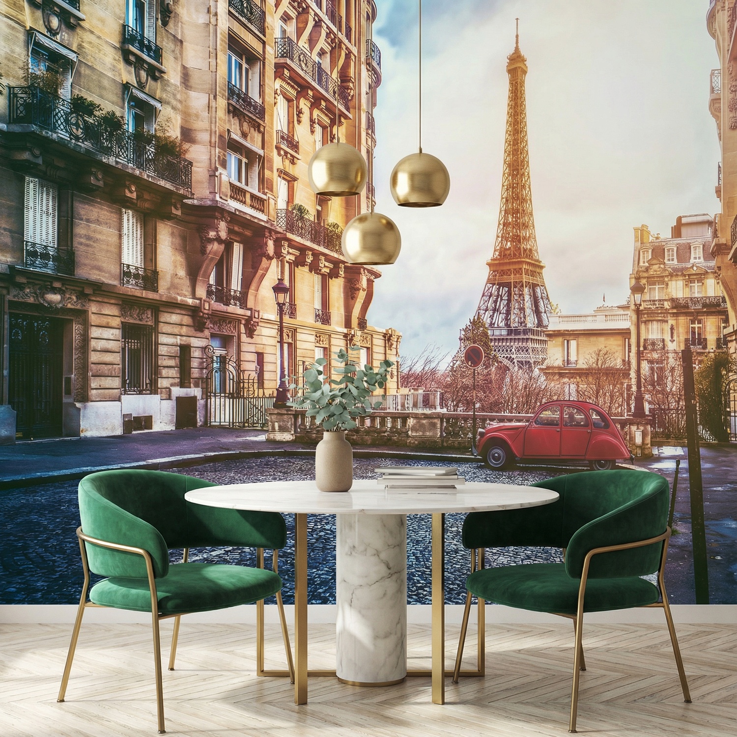 Fotomurales: Barrio antiguo de Par&iacute;s