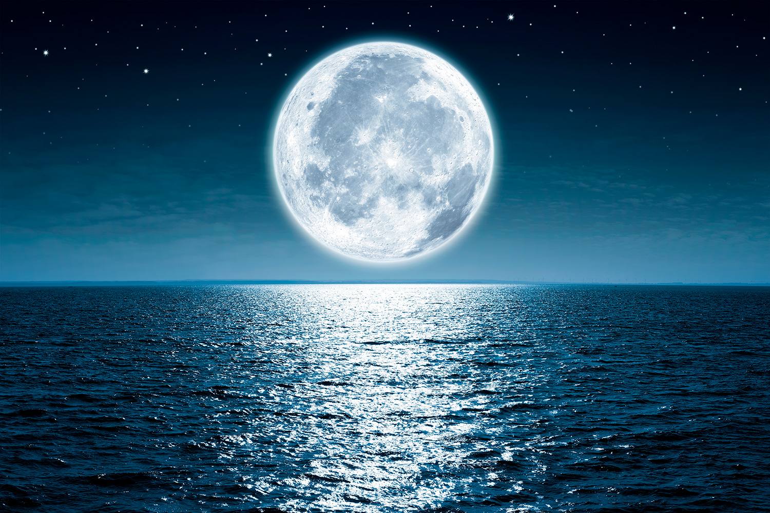 Fotomurales: Noche de Luna llena