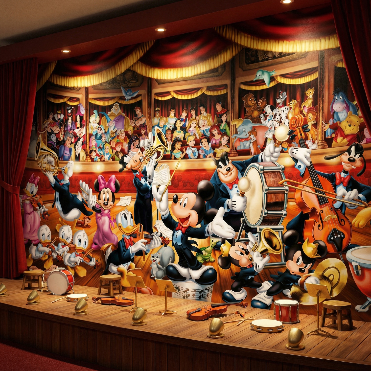 Fotomurales: Orquesta Disney