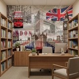 Fotomurales: Collage Palacio de Westminster 14