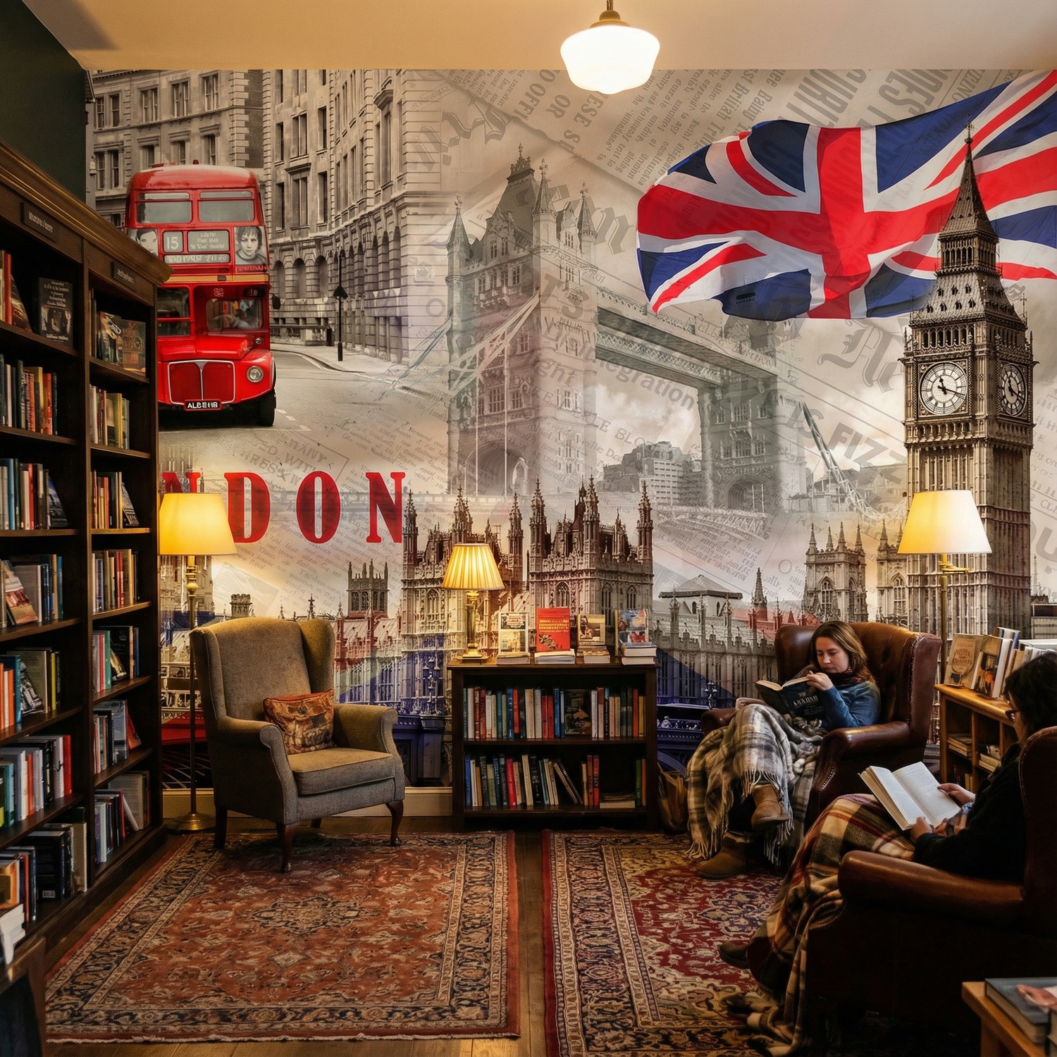 Fotomurales: Collage Palacio de Westminster