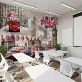 Fotomurales: Collage Palacio de Westminster 5