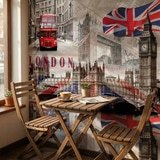 Fotomurales: Collage Palacio de Westminster 6