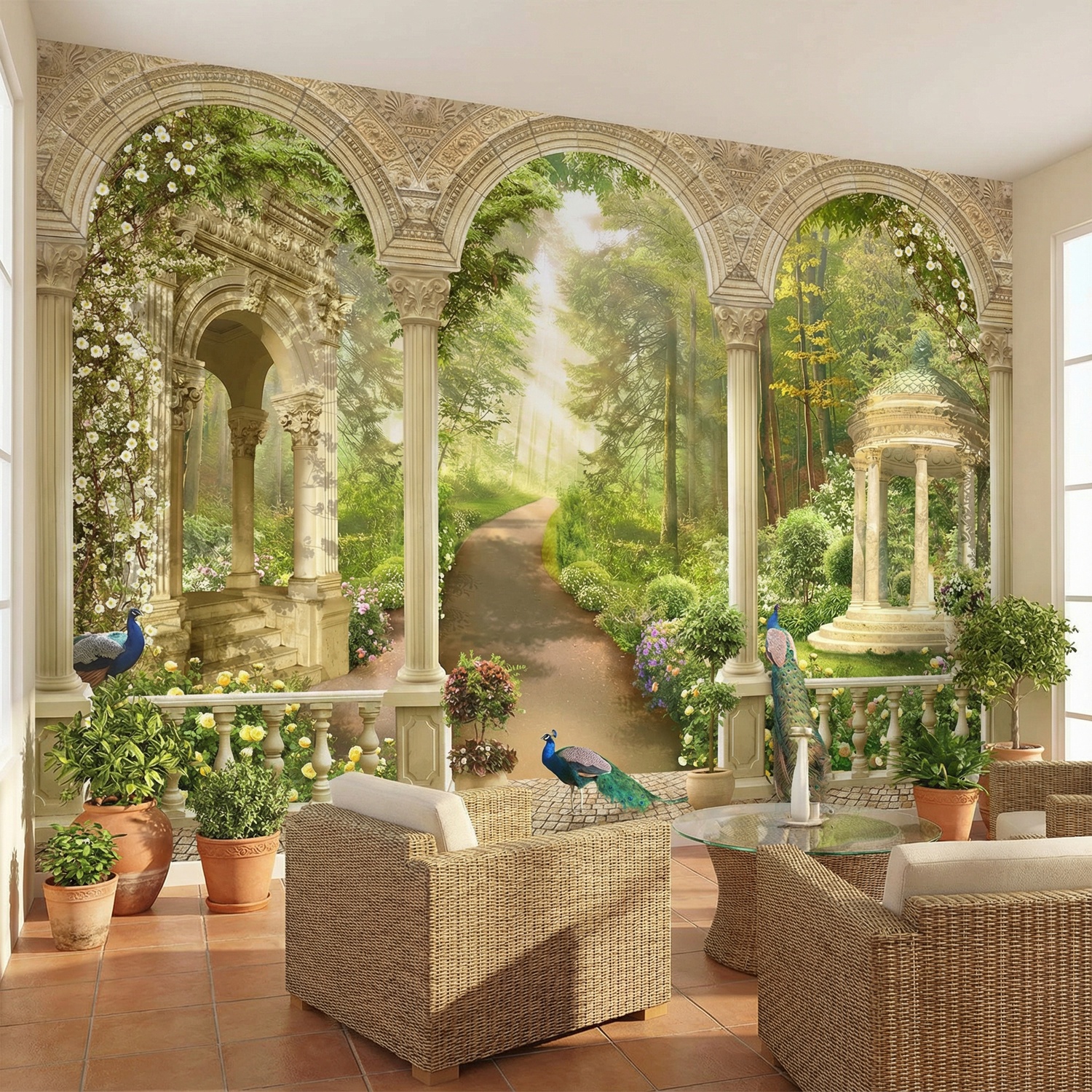 Fotomurales: Templo Real perdido