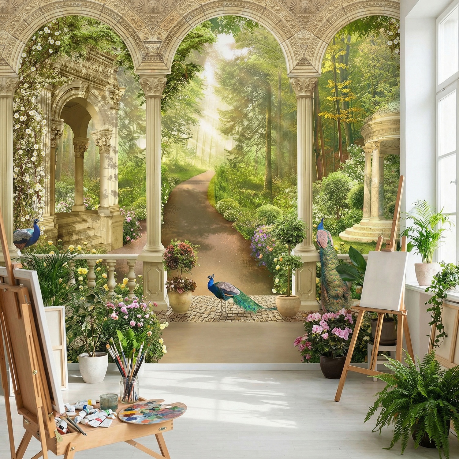 Fotomurales: Templo Real perdido