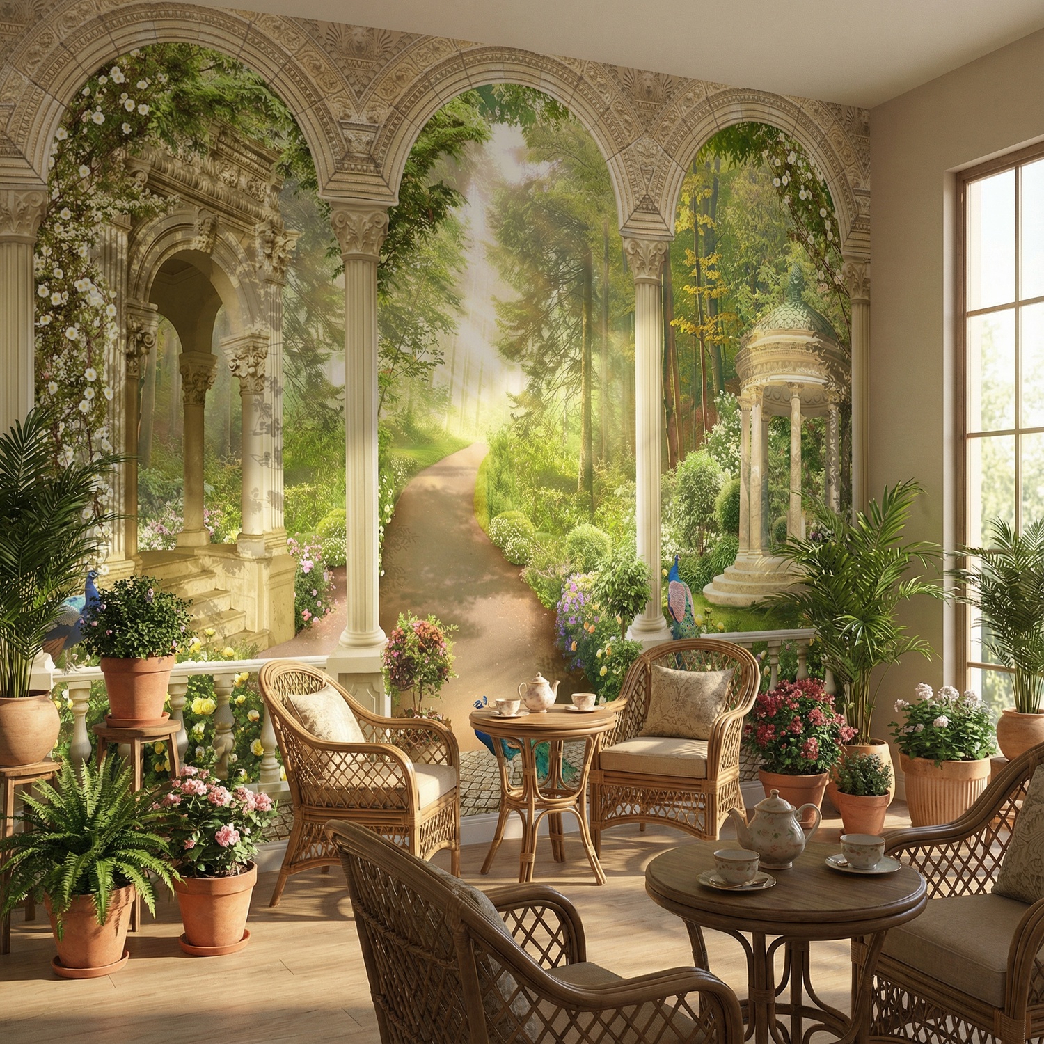 Fotomurales: Templo Real perdido