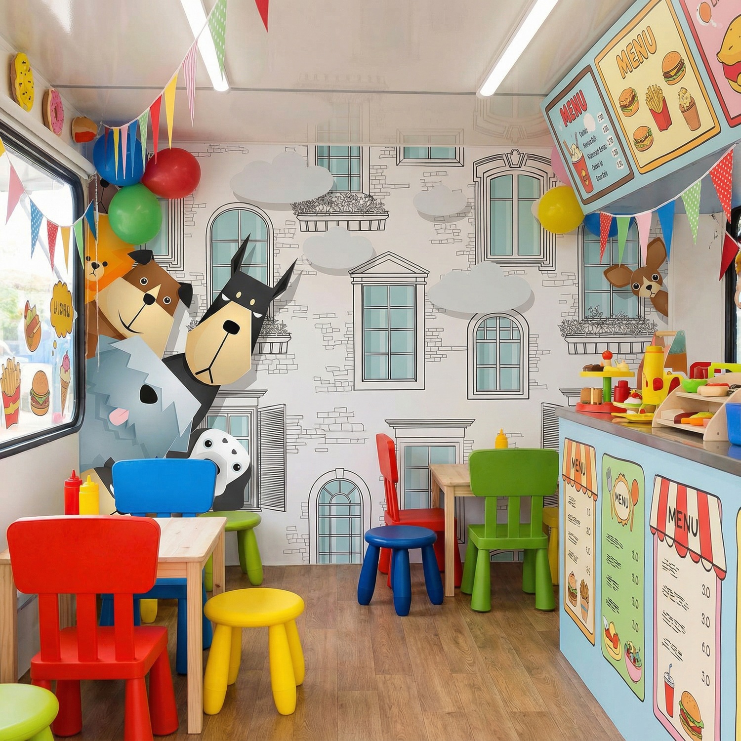 Fotomurales: Perros esp&iacute;as