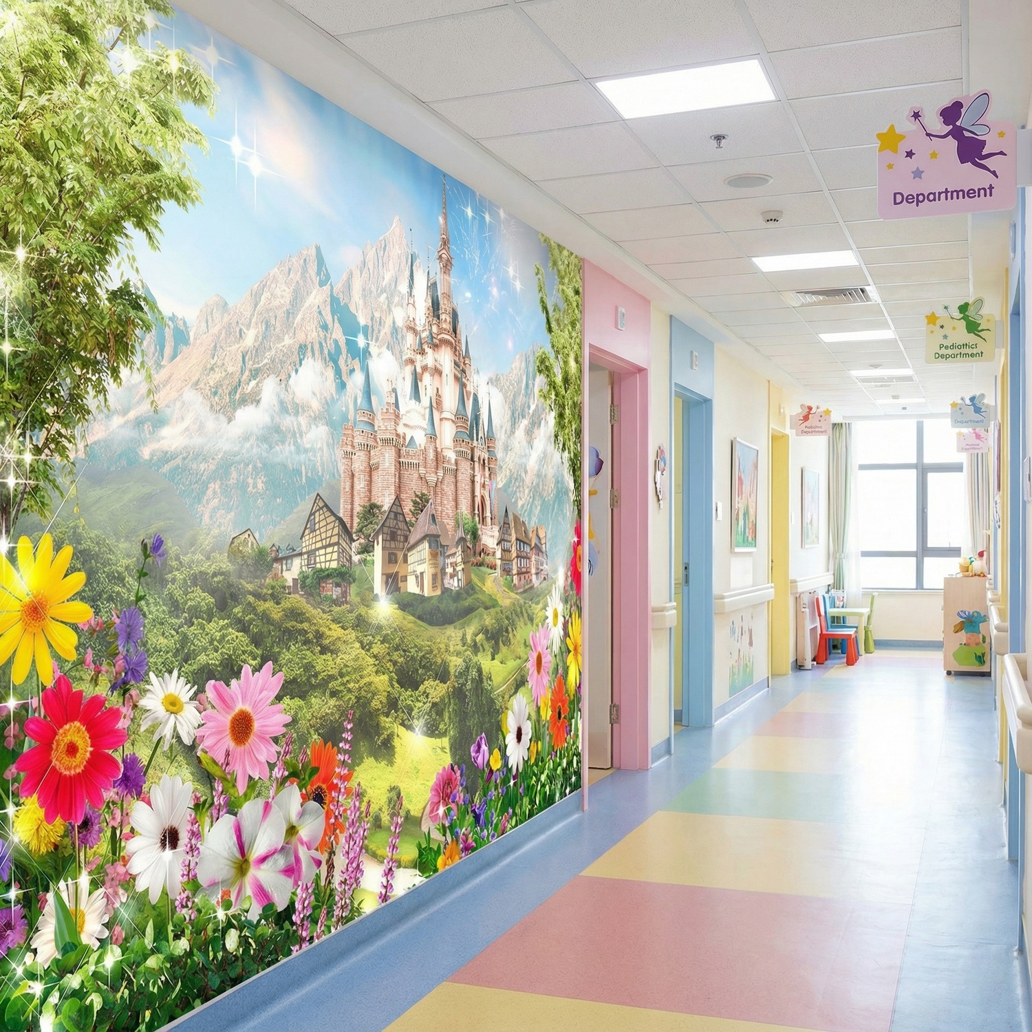 Fotomurales: Castillo Disney