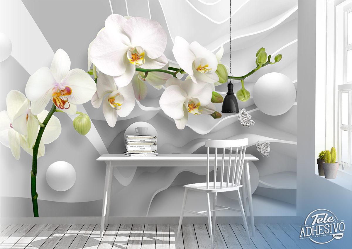 Fotomurales: Orquídea mística