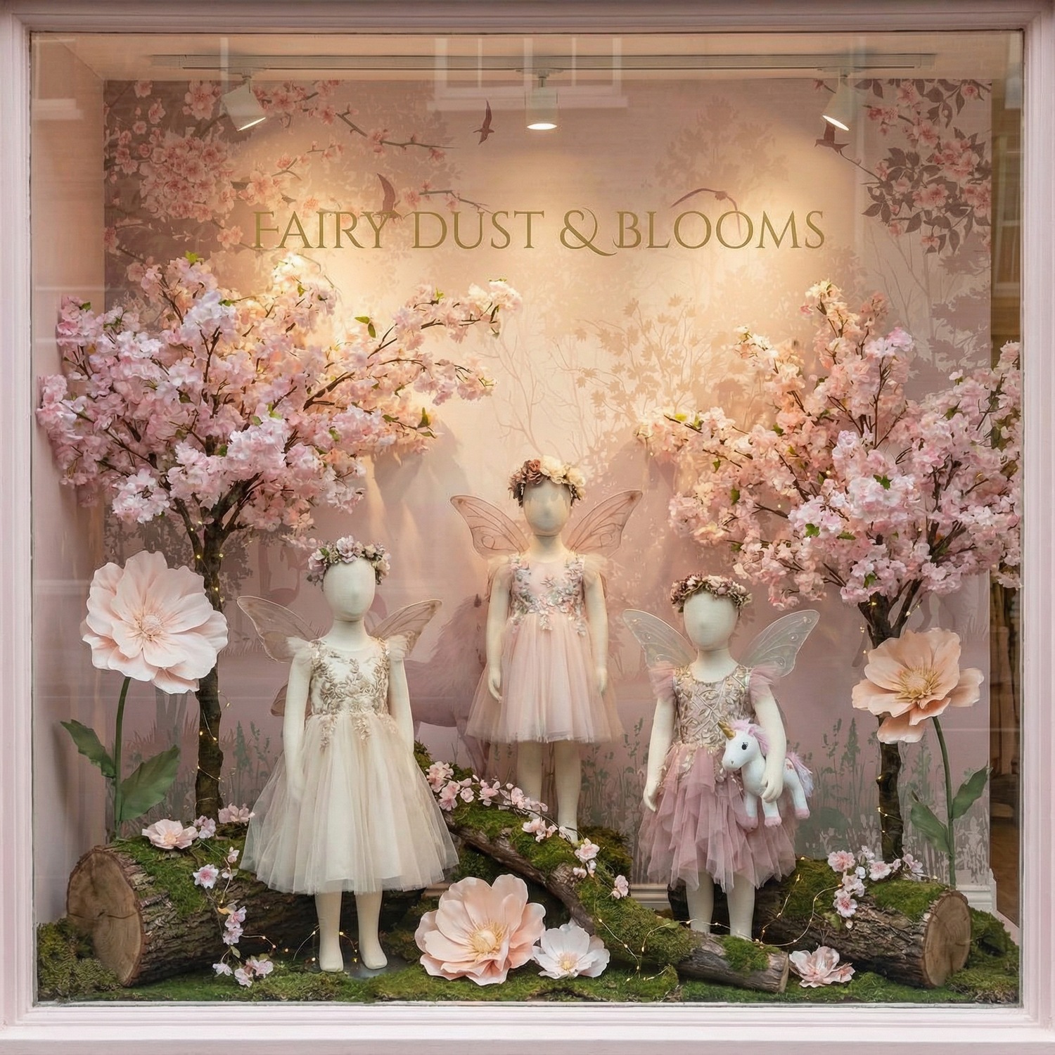 Fotomurales: Unicornio en el bosque 