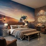 Fotomurales: Cami&oacute;n por la carretera 7