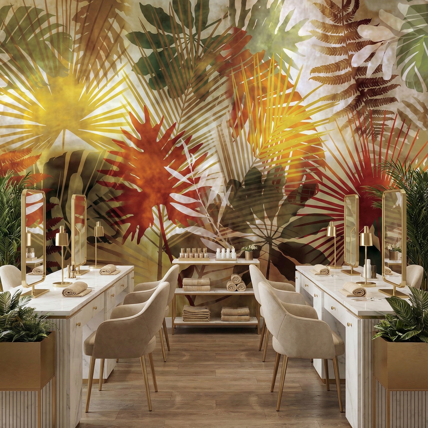 Fotomurales: Estampado hawaiano