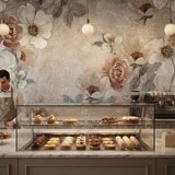 Fotomurales: Estampado floral 14