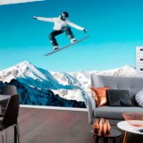 Fotomurales: Salto de Snow Snowboarding 2