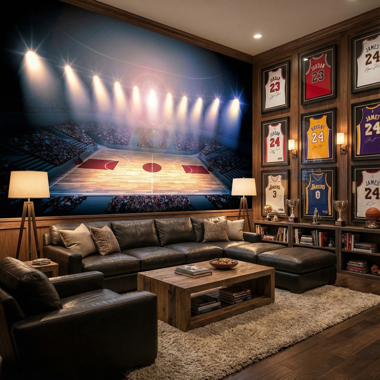 Fotomurales: Cancha de basket