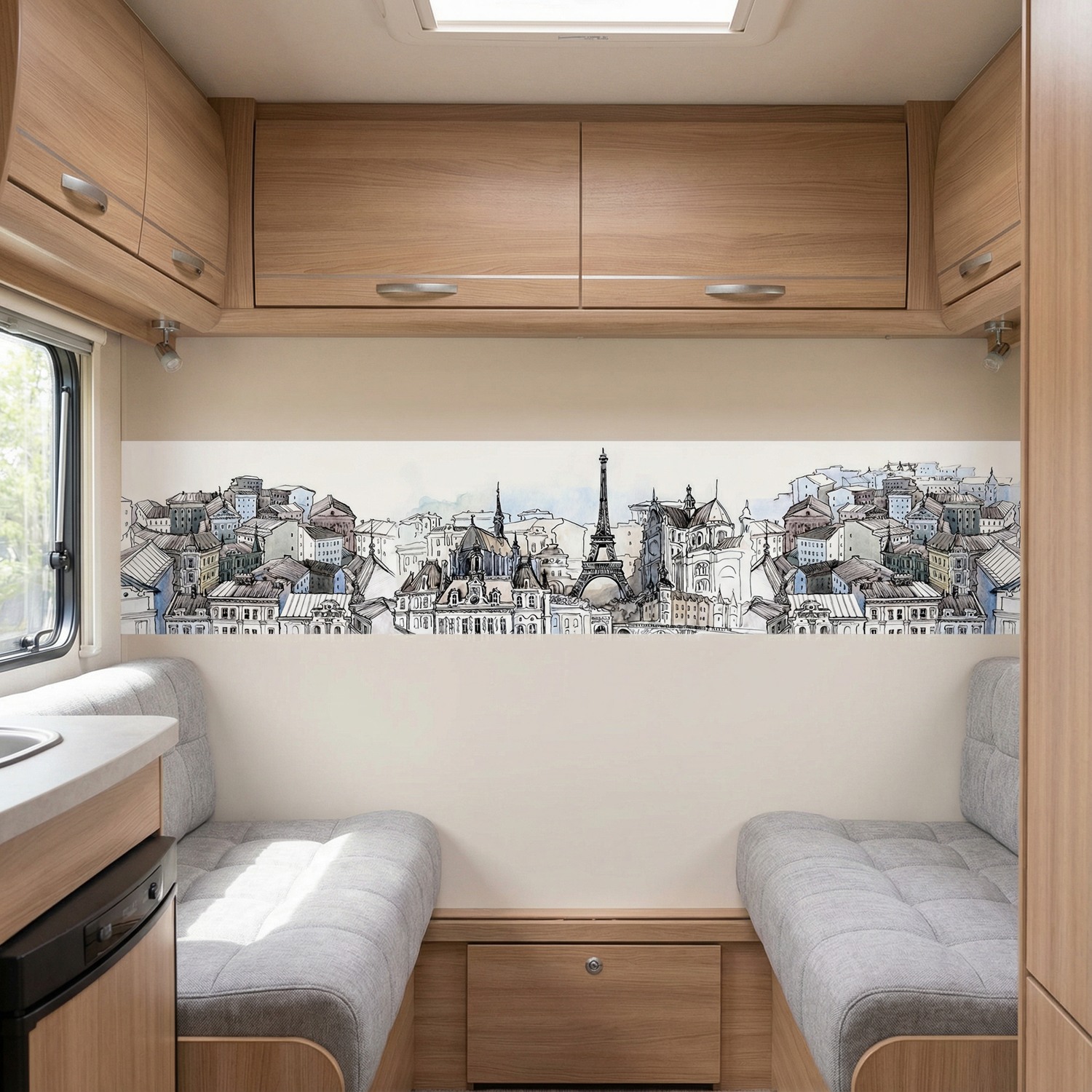 Fotomurales: Dibujo de Par&iacute;s