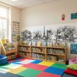 Fotomurales: Dibujo de Par&iacute;s 10