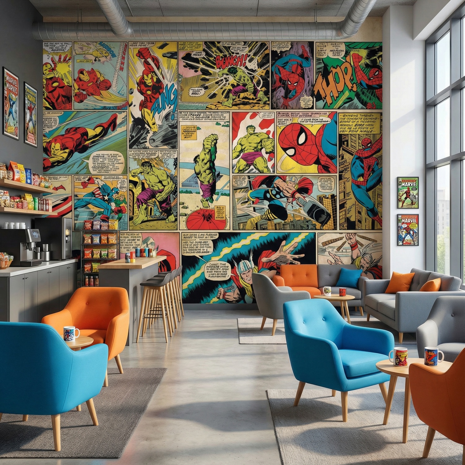 Fotomurales: C&oacute;mic Vengadores