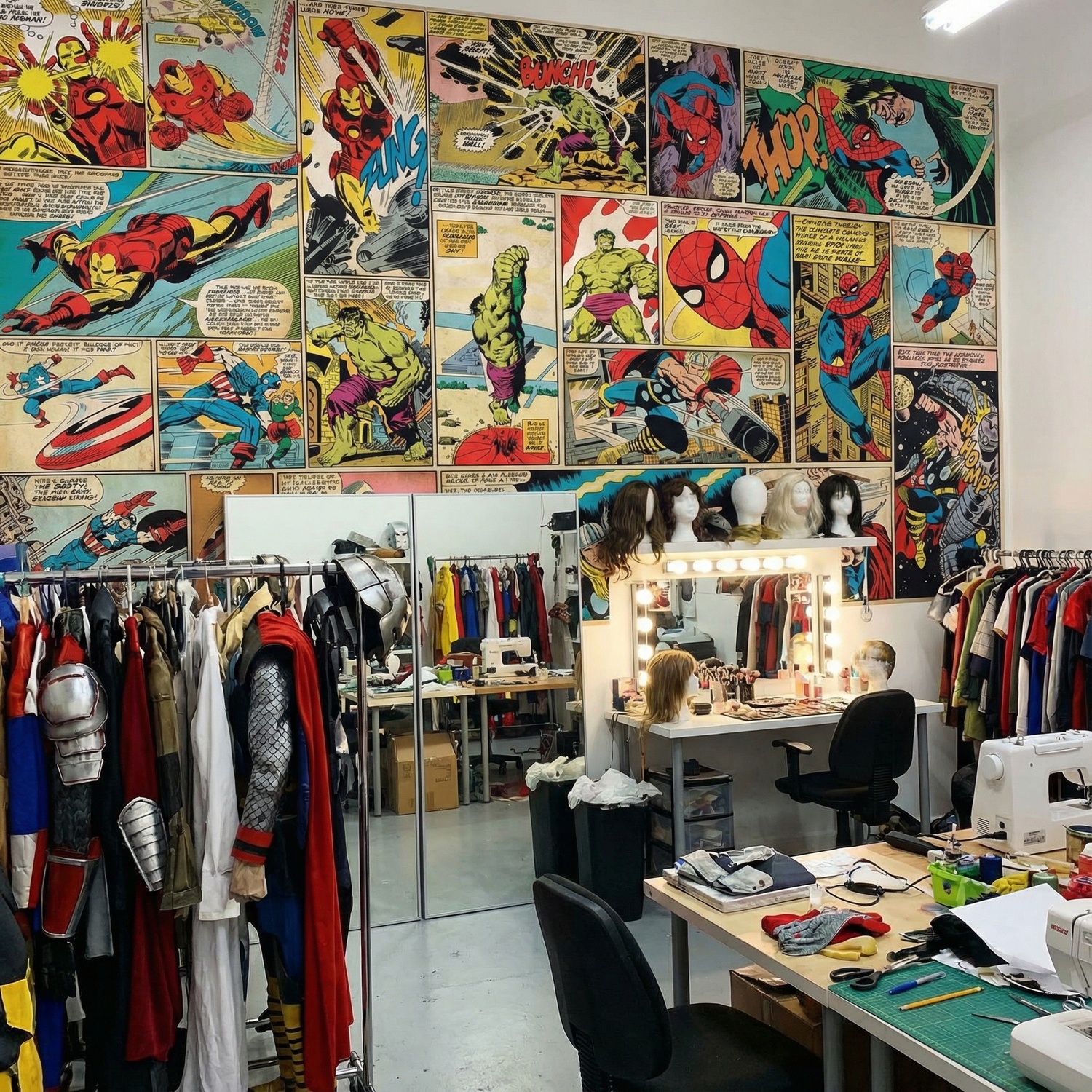 Fotomurales: C&oacute;mic Vengadores