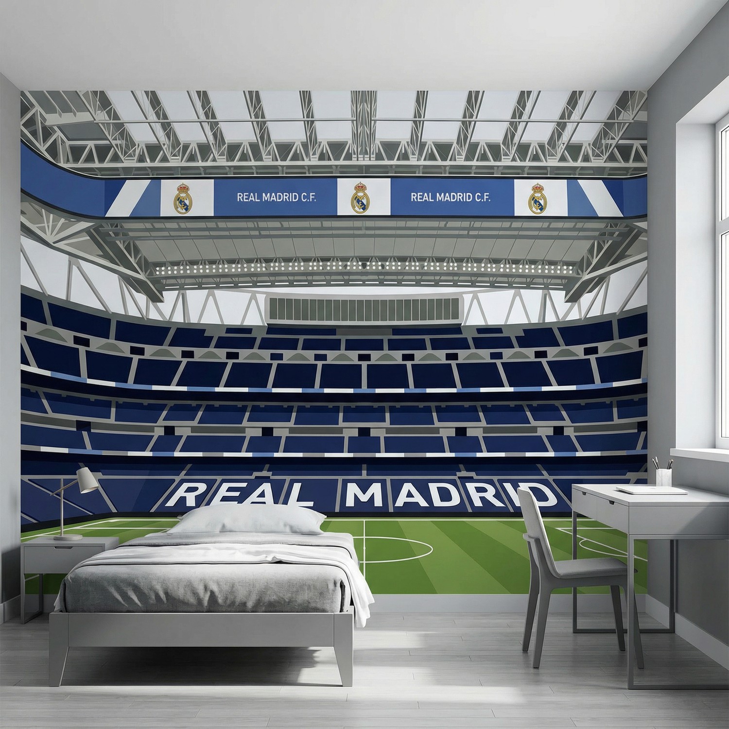 Fotomurales: Interior Nuevo Estadio Santiago Bernabeu Real Madr