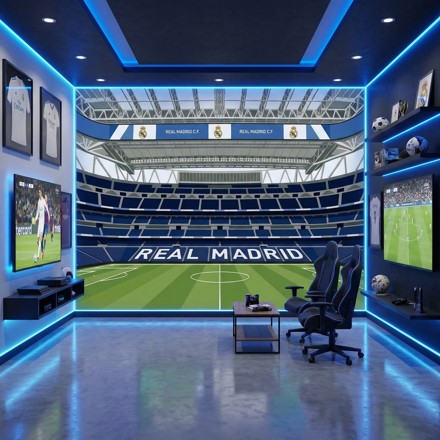 Fotomurales: Interior Nuevo Estadio Santiago Bernabeu Real Madr