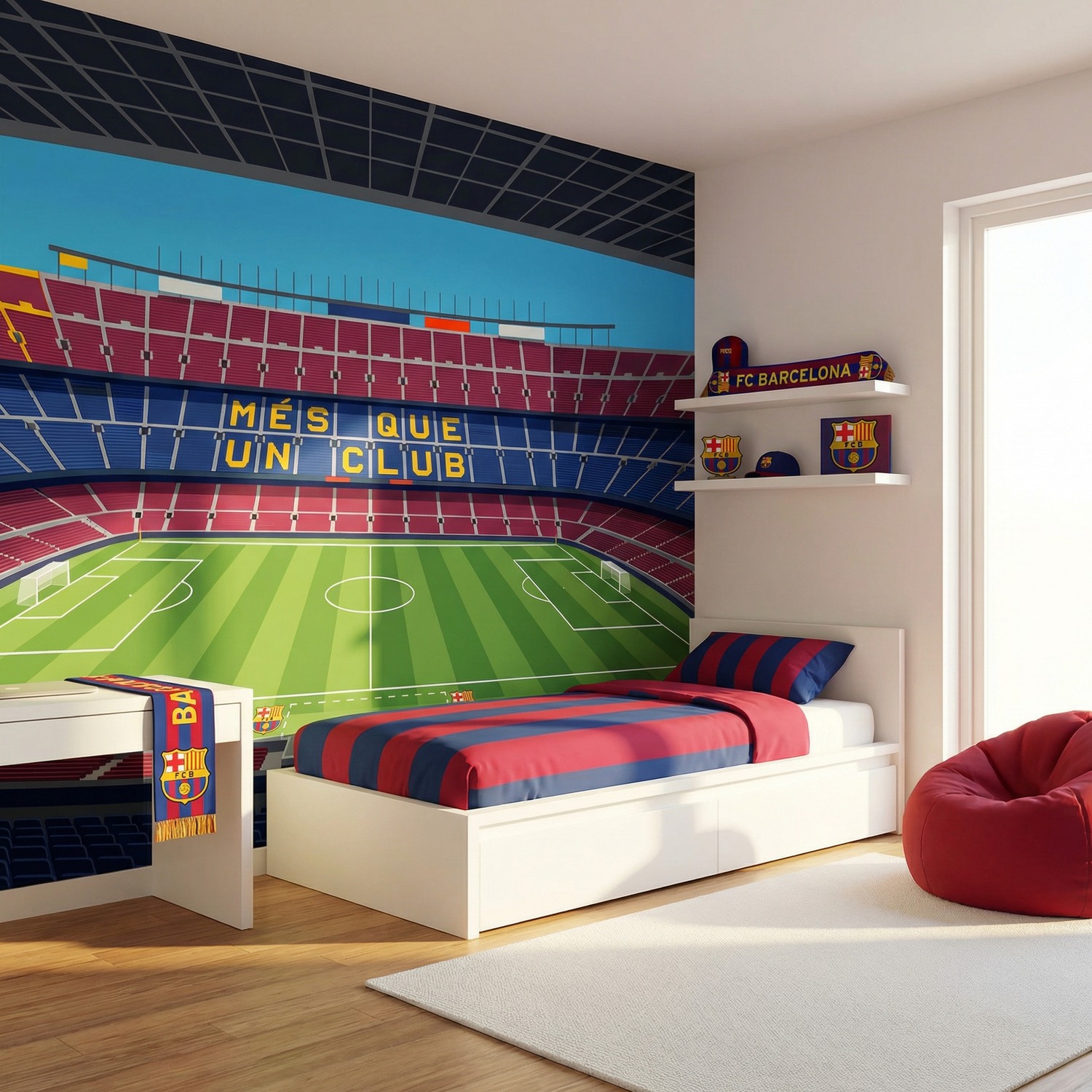 Fotomurales: Interior Estadio Camp Nou FC Barcelona