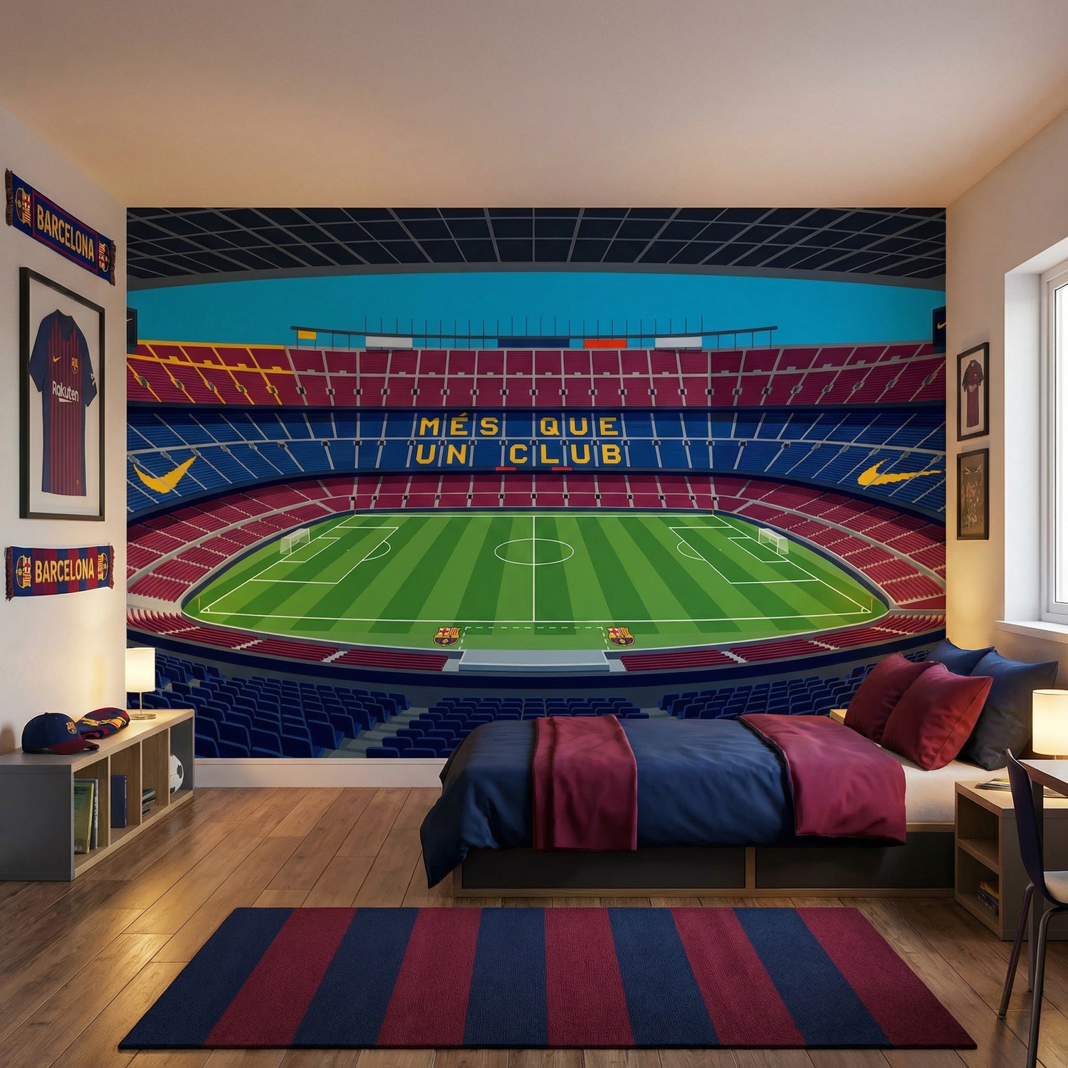 Fotomurales: Interior Estadio Camp Nou FC Barcelona