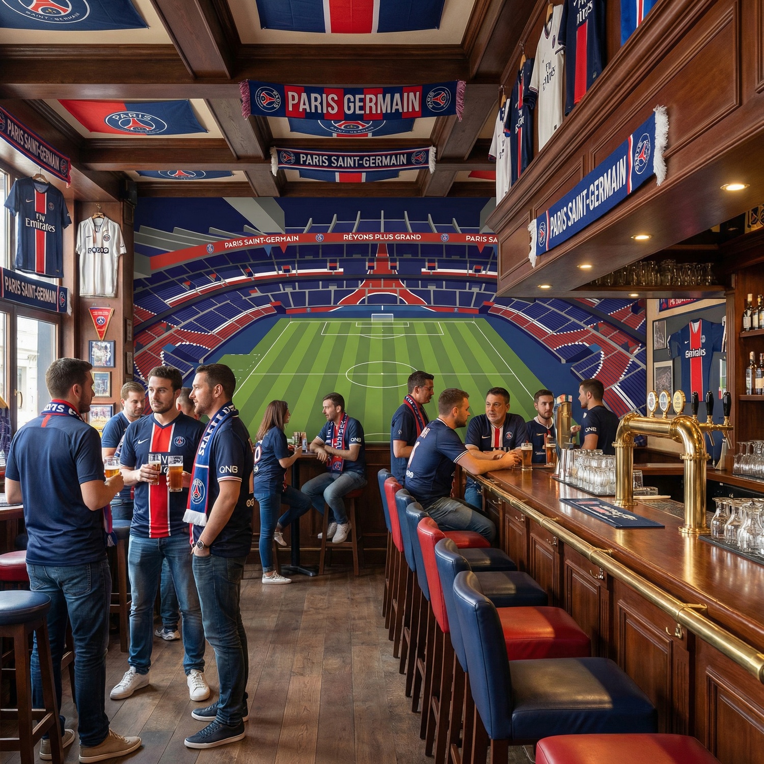 Fotomurales: Estadio Parque de los Pr&iacute;ncipes Paris Saint-Germai