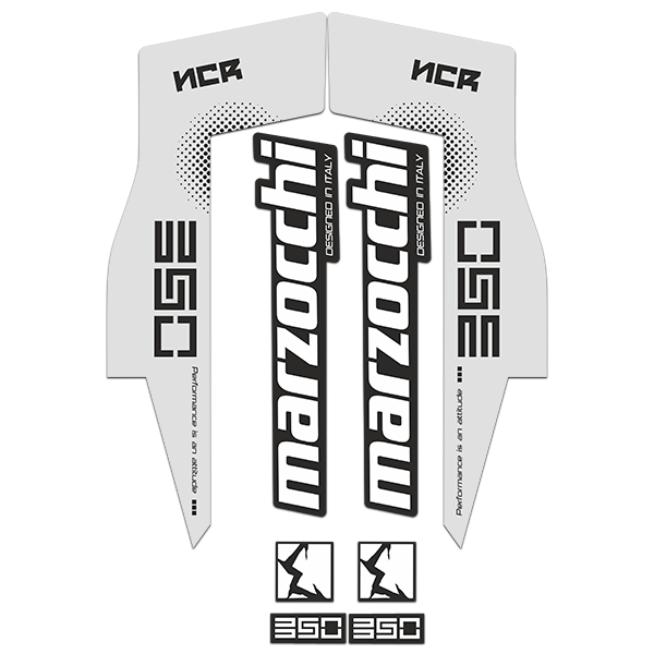 Pegatinas: Adhesivo Horquillas bicicleta Marzocchi