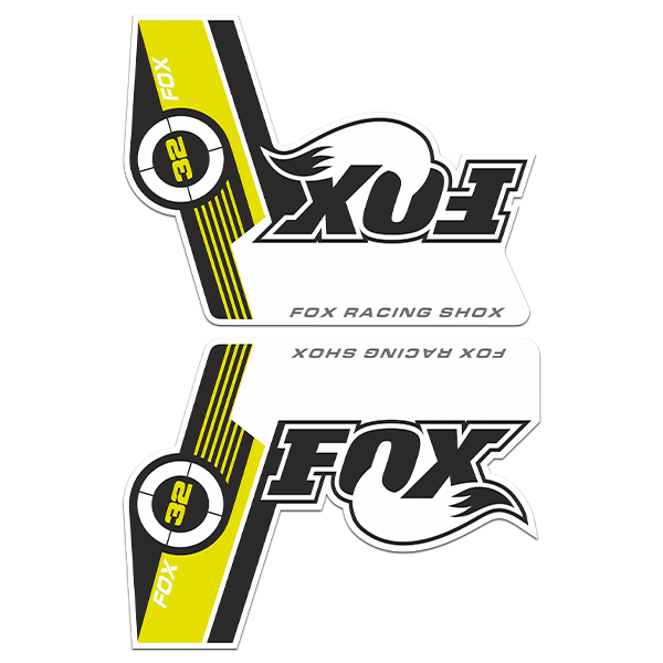 Pegatinas: Horquillas bicicleta Fox Racing Shox