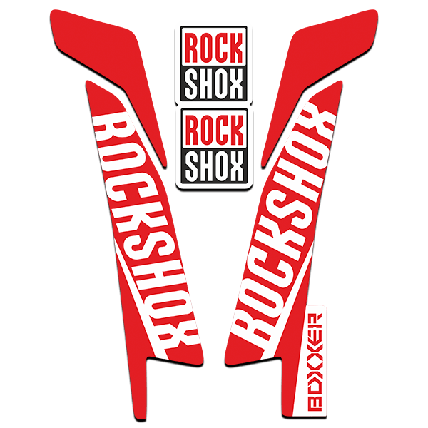 Pegatinas: Horquillas bicicleta Rock Shox Boxxer