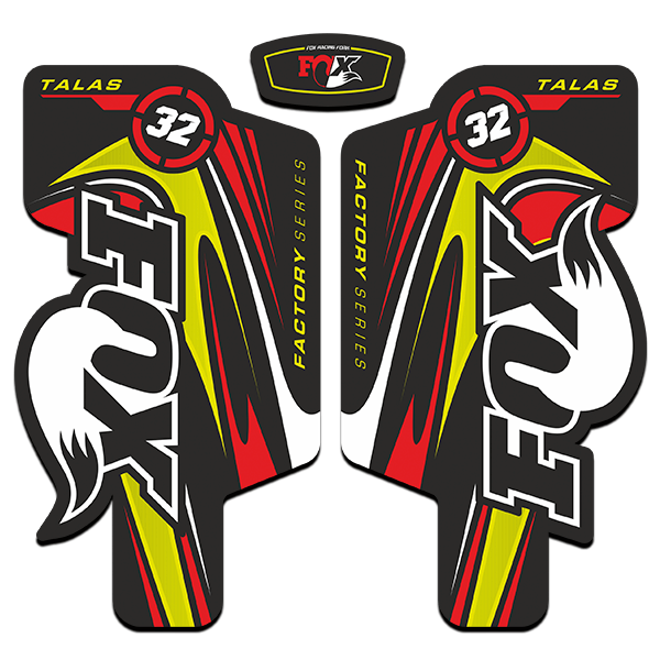 Pegatinas: Horquillas Bicicleta Fox Factory Series 32